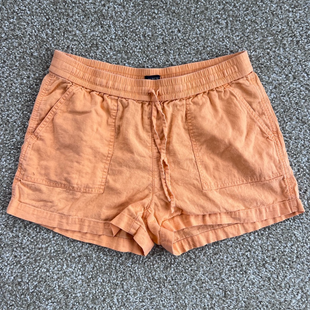 JCrew Linen Beach Shorts